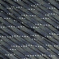 Fluorescent Reflective 550 Type III Guyline Tent Rope Camping Survival Cord High-Visibility Paracord (Reflective Camo Pattern, 25 Feet)
