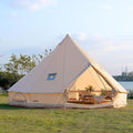 Oxford Bell Tent for Family Camping - Spacious 13.1ft /16.4ft Yurt with Stove Jack, Large Glamping Tents for 4-8 People, 4 Season Oxford Hot Tent Shelter