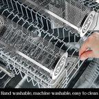 Rolling Grilling Baskets for Outdoor Grill Bbq Net Tube Must Have Large Round Mesh Barbecue Cylinder Cage Essentials Gadgets Cooking Accessories for Picnic Veggies Vegetable Fish Meat, Gift for Men