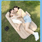 Camping Inflatable Mattress, Car Inflatable Bed, Automatic Pump Air Mattress, Portable Sleeping Mat, Long-Distance Travel Comfort Accessories (Pig)