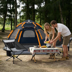 ADSMART Instant Tents for Camping 2/3/4/5 Person Tent Waterproof Easy Setup Sets Up Backpacking Tents with Carry Bag for Outdoor Hiking