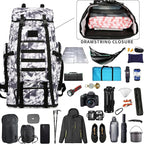 Hiking Backpack for Men 70L/100L Camping Backpack Military Rucksack Molle 3 Days Assault Pack for Climbing | Camping Backpack, 3 Days Assault Pack, for Climbing