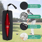 2 Pack Golf Cooler Beer Sleeve for Golf Bag Beverage Sleeve Small Can Cooler Accessories Keep Drinks Cold Golf Cooler Sleeve for Outdoor Sports Daily Work Travel Hiking