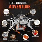 5000W Camping Stove, Backpacking Windproof Camp Stove with Piezo Ignition Carrying Case and 2 Additional Adapters, Compatable with Isobutane, Propane, Butane Tanks, Portable and Collapsible