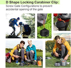 Camping Pans and Pots Kit, Portable Outdoor Cookware, Tea Kettle Bowl Tableware Set with Mesh for Trekking, Hiking, Backpacking, Picnic, for 2-3 Person (Cookware Set)