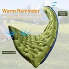 KASBAH Double Inflatable Camping Sleeping Pad,Thick 6 inch 2 Person Ultralight Sleeping Mat with Built-in Foot Pump and Pillow,Camping Essentials for Hiking,Backpacking,Traveling, Tent