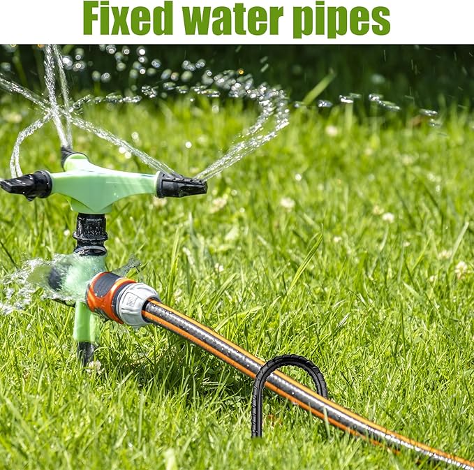 Rebar-Stakes-12Inch,J Hooks Ground Stakes Anchors for Gardening Black Coated Ground Stakes 10pcs Anti-Rust Heavy Duty Dog Fence Fixed Water Pipes Soccer Goals Tent Camping Trampoline