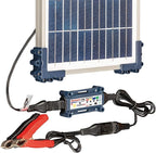 Optimate Solar Duo 10W Travel kit, TM522-D1TK, 6-Step 12V / 12.8V 0.8A Weatherproof Solar Battery Saving Charger & maintainer