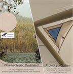 Inflatable Tents for Camping,2/4 Person Easy Setup Blow Up Tents for 4 Seasons Waterproof InflatableTent for Camping, Air Glamping Tents for Camping Adult
