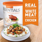 Emergency Essentials Freeze-Dried White Meat Chicken #10 Can – 25-Year Shelf Life, 19 Servings, 513g Protein – Bulk Food, Long-Term Emergency Food Supply & Storage