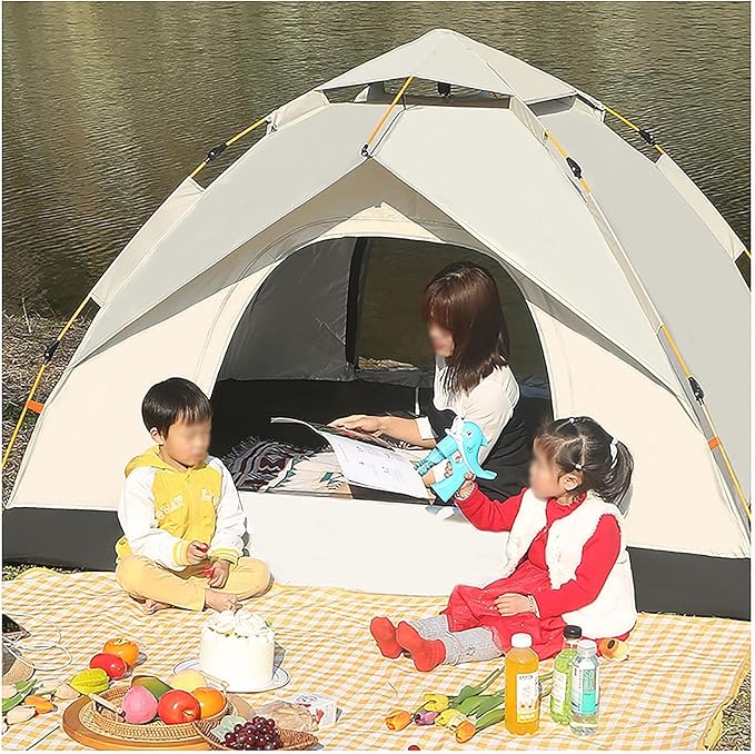 Tents for Camping, Pop up Tent, 2 Person Camping Tent, Spacious, Lightweight Portable Backpacking Tent for Outdoor Camping, Hiking