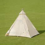300D Oxford Fabric Pyramid Tent - Waterproof & Windproof Camping Tent for Backpacking & Hiking Trips