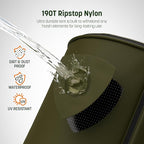 Portable Changing Room Tent - Instant Pop Up Privacy Pod with Suction Cup for SUV Liftgate, for Camping, Shower, Beach and Toilet Stall (Carrying Bag Included) Green