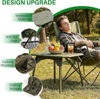 TOPCHANCES Folding Camping Table Outdoor,Ultralight Aluminum Camping Tables Multifunctional Portable Folding Table with Carrying Bag for Holiday Festival Camping Travel Picnic Grilling