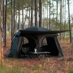 Vidalido Tents，6-8 Person Camping Tent with Extended Vestibule，2 Room Weather Resistant Family Tents，Easy Install Waterproof Outdoor Tent for Backpacking and Camping Hiking