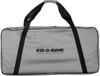 Disc-O-Bed Youth Single Camping Cot Kid-O-Bed, Portable Sleeping Cot for Kids with Included Carry Bag, Indoor and Outdoor Use, Navy