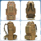 King'sGuard 100L Camping Hiking Backpack Molle Rucksack Military Camping Backpacking Daypack
