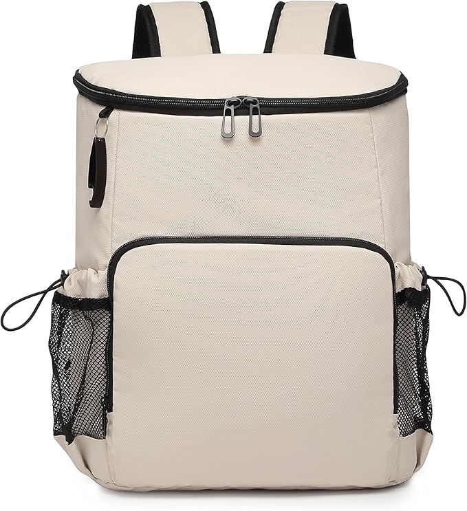 Backpack Cooler for Men and Women Insulated Waterproof Soft Lightweight Cooler Bag Leakproof 30 Cans Travel Camping Picnic Beach