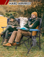 Heated Camping Chair - Fully Padded Heated Chairs Outdoor Sports, Battery NOT Included