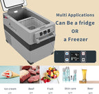 Alpicool LGCF45 Portable Refrigerator 12 Volt Car Freezer 42 Quart Mini Fridge Freezer (-4℉~68℉) for Truck, RV, Vehicle, Travel, Outdoor -12/24V DC