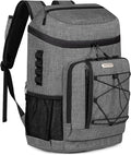 Backpack Coolers Insulated Leak Proof 30 Cans, Soft Sided Insulated Cooler Bags Ice Chest Backpack for Beach Travel Camping, with Reusable Ice Packs