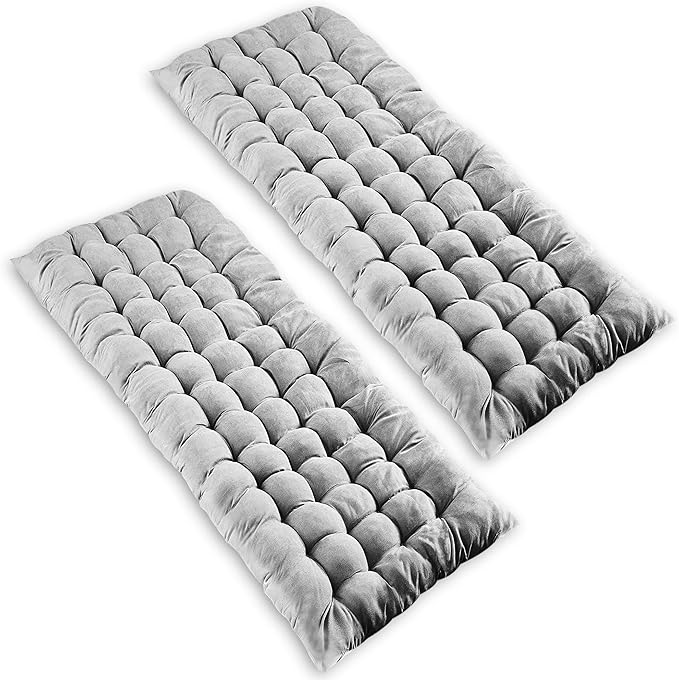 Zento Camping Cot Mattress Foam Pad for Adults – Thick Soft Ultra Comfort Sleeping Pad for Traveling Hiking Outdoor or Indoor Use – Lightweight Easy to Carry Foldable Waterproof Adult Cot Mattress