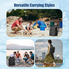 Backpack Coolers Insulated Leak Proof for Women Men, 35 Cans Large Capacity Waterproof Cooler Backpack, Soft Portable Cooler Bag for Beach Travel Camping Picnic Work