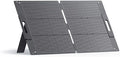 BLUETTI 100W Solar Panel for Solar Generator EB3A AC2A AC50B AC70 AC180 AC200L Elite 200 V2 AC300 B300K Handsfree 1 & 2, Foldable Solar Charger with Adjustable Kickstands for RV, Camping