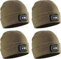 POWERCAP LED Hat Light 150 Lumens Rechargeable Fleece Beanie with Bright Built-in Headlamp Waterproof LED Warm One Size Cap