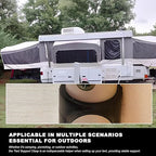 Pop Up Camper Bed Support Clasp,Tent Poles Clasp Accessories,Fits Coleman Tent/Fleetwood Tent Pop Up Camper Parts 4757-4301(2 Pack)
