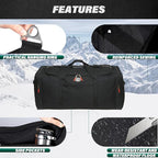 Camp 1800 Denier Heavy Duty Soft Trunk With Shoulder Straps Great For Kids Going to Sleep Away Camp