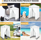 EAGLE PEAK Flex Ultra Compact 4x4 Pop-up Canopy, Sun Shelter, Changing Room, Portable Privacy Canopy Cabana for Pool, Fashion Photoshoots, or Camping, White