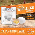 Emergency Essentials, Dried Whole Egg Powder, Emergency Food Supply, High-Protein Survival Food, 33-oz. Large Can, 10-Year Shelf Life