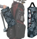 Golf Cooler Bag Plus Ice Pack Soft Sided Insulated Cooler Bag- Holds 6 Pack of Cans or 2 Wine Bottles - Grey Camo Golf Beer Sleeve Black Fits Discreetly in Golf Bags