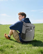 BAGLHER Lightweight Insulated Cooler Backpack - 30 Cans, Leak-Proof for Lunch, Picnic, Hiking, Camping Trips