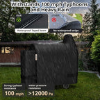 Grill Cover for Pit Boss 820 Deluxe/Pro 850,[900D Strong Tear-Resistant] Rip-Proof Pellet Smoker Cover for Pitboss,Waterproof Grill Cover for Pit Boss Pro Series 820/850,Competition 820/850