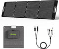 80 Watt Portable Solar Panel for Power Station, IP67 Waterproof Foldable Solar Cell Solar Charger DC5521 DC7909 XT60 Anderson DC 8mm Connector for Camping, RV, Off Grid Outdoor Essentials