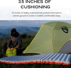 Nemo Equipment Tensor All-Season Ultralight Insulated Sleeping Pad - Long Wide (76"x25") - Blade/Spicy Orange