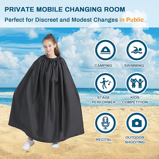 Changing Tent for Kids Portable Changing Room Pop Up Instant Dressing Room for Children Dancer Changing Curtain Dance Competition Essentials