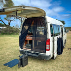 Car Tailgate Mesh Screen, Breathable Magnetic Vehicle Mesh Tent for Tailgate UV Sun Protection, Portable Privacy Automotive Net Cover Accessories, Universal for SUV RV Truck
