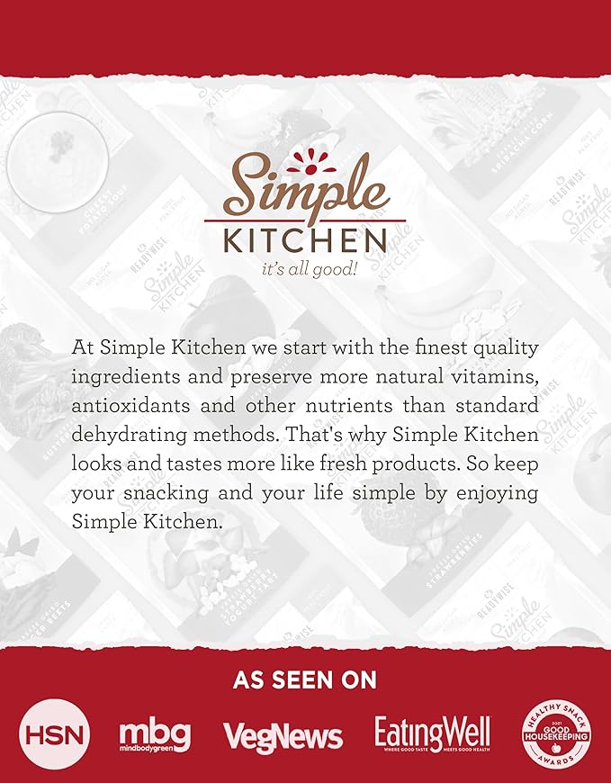 Simple Kitchen Chicken Gumbo Soup Mix - 17 Servings for Family Meal Prep, Gluten Free, Dehydrated & Freeze Dried Survival Food for Camping Meals, Backpacking & Hiking, Survival Kit, Pack of 4