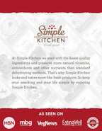 Simple Kitchen Chicken Gumbo Soup Mix - 17 Servings for Family Meal Prep, Gluten Free, Dehydrated & Freeze Dried Survival Food for Camping Meals, Backpacking & Hiking, Survival Kit, Pack of 4