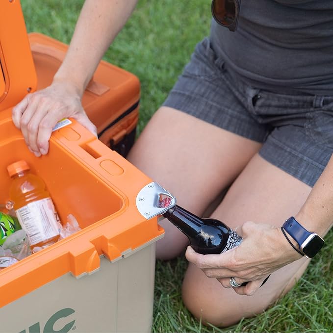 RTIC Ultra-Light 32 Quart Hard Cooler Insulated Portable Ice Chest Box for Drink, Beverage, Beach, Camping, Picnic, Fishing, Boat, Barbecue, 30% Lighter Than Rotomolded Coolers