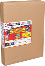 Optimate Solar Duo 20W Travel kit, TM522-D2TK, 6-Step 12V / 12.8V 1.6A Weatherproof Solar Battery Saving Charger & maintainer