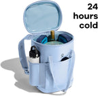 Hydro Flask Cooler Backpack - Insulated Portable Soft Cooler - 20 L Capacity in Cascade Blue