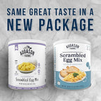 Augason Farms Pasteurized Scrambled Egg Mix Can – Emergency Food Supply, Dehydrated scrambled egg for Baking & Camping - Gluten Free Survival Food with Long Shelf Life - 57 Servings