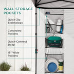 Best Choice Products 10x10ft Pop Up Canopy Tent with Sidewall, 1 Person 1 Minute Set Up, Carry Case, 4 Weight Bags - Red