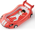 QPAU Blow up Inflatable Toddler Travel Bed with Sides, Toddler Air Mattress for Camping, Traveling, Hotel, or Home Use, Hand Pump Included