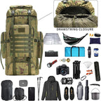 Hiking Backpack for Men 70L/100L Camping Backpack Military Rucksack Molle 3 Days Assault Pack for Climbing | Camping Backpack, 3 Days Assault Pack, for Climbing