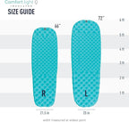 Sea to Summit Comfort Light Insulated Sleeping Pad for Backpacking and Camping, Regular (66 x 21.5 x 2.5 inches)